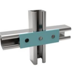 3 Hole Flat Splice Plate HDG